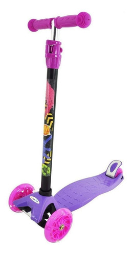 Patinete DM Toys Radical New Plus  violeta  para crianças
