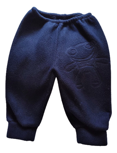 Pantalon Polar Talle 1 Color Azul De Bebé Sapo Pepe