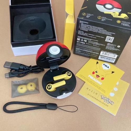 Sq Audífonos Inalámbricos Pokémon New Razer Hammerhead True