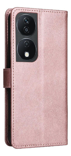 Funda Abatible For Honor X7b Cartera De Negocios De Color