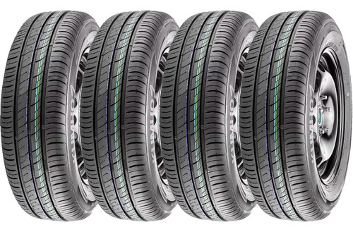 Kit de 4 llantas Kumho Ecowing Es01 Kh27 P 185/60R15 88-550kg