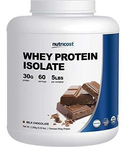 Nutricost Whey Protein Isolate (chocolate Con Leche) 5lbs
