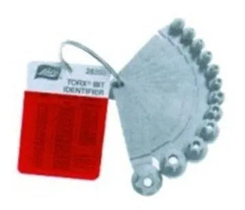 Identificador De Medidas Tornillos Torx T10 A T60 Lisle