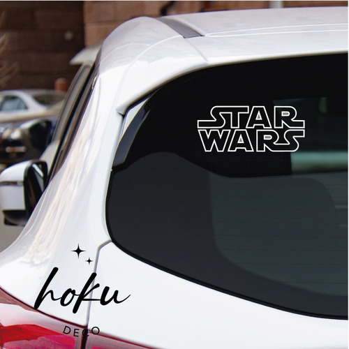 Imagen 4 de 5 de Vinilo Para Auto - Star Wars 20 Cm