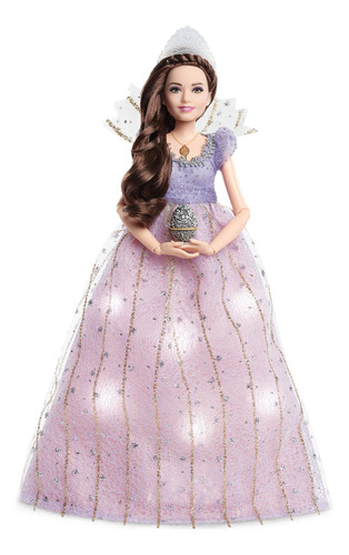 Muñeca Barbie Con Vestido Iluminado De Clara De Disney