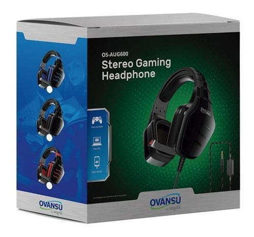 Imagen 5 de 5 de Auriculares Gamer Ovansu Os-aug600