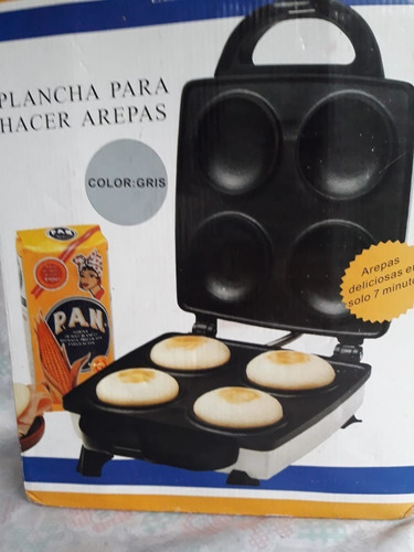 Tosty Arepa, Teflon, Capacidad 4