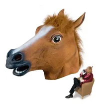 Comprar Mascara Cavalo Cabeça Fantasia Cosplay Festa