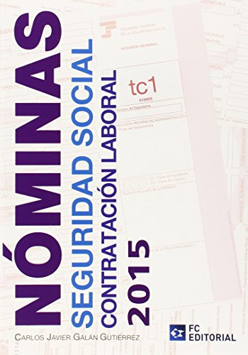 Libro Nóminas Seguridad Social Contratación Laboral 2015 De