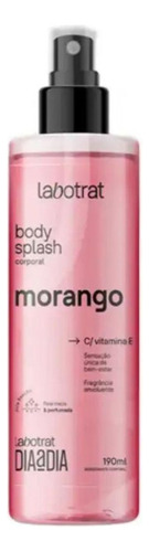 Body Splash Colônia Labotrat Dia A Dia 190ml - Morango