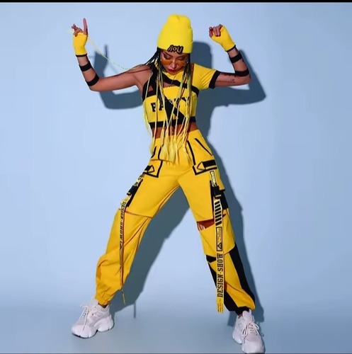 Hacemos Conjuntos O Solo Pantalon Para Escuela De Baile Amarillo 8
