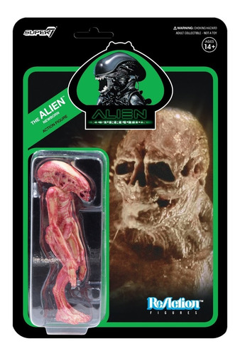 Figura Alien Xenomorph Newborn - Reaction Super 7