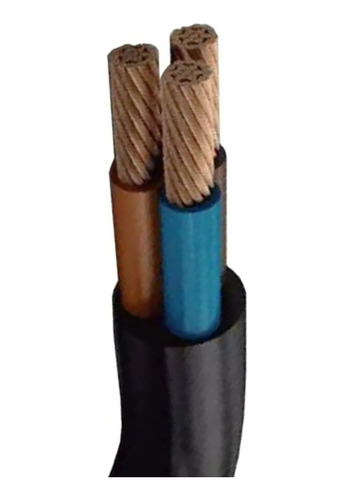 Cable Tipo Taller 3 X 2,5 Mm Normalizado Iram X 25 Mts