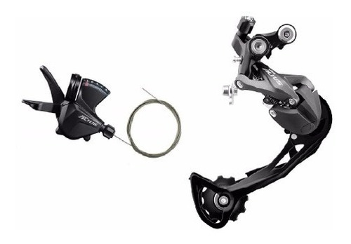 Cambio Traseiro Shimano Altus M2000 + Trocador M2000 9v