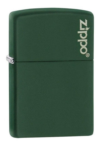 Imagem 1 de 2 de Isqueiro Zippo 221zl Zippo Logo Verde Original Com Fluido