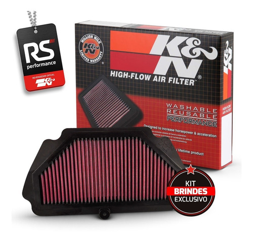 Filtro De Ar Esportivo K&n Kawasaki Zx-636 Ninja Zx-6r 636