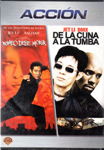 Romeo Debe Morir / De La Cuna A La Tumba (2 Dvd) Orig. Mcbmi