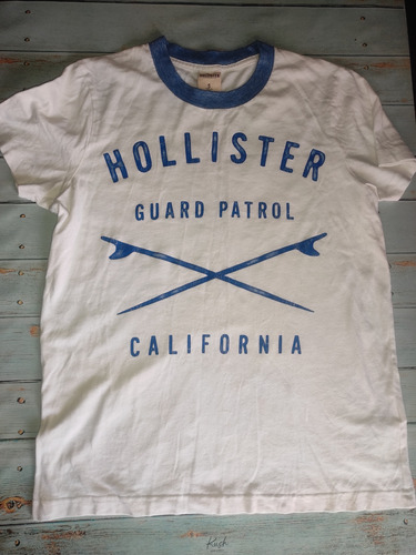 Remera Algodón Hollister California Talle S Nueva 