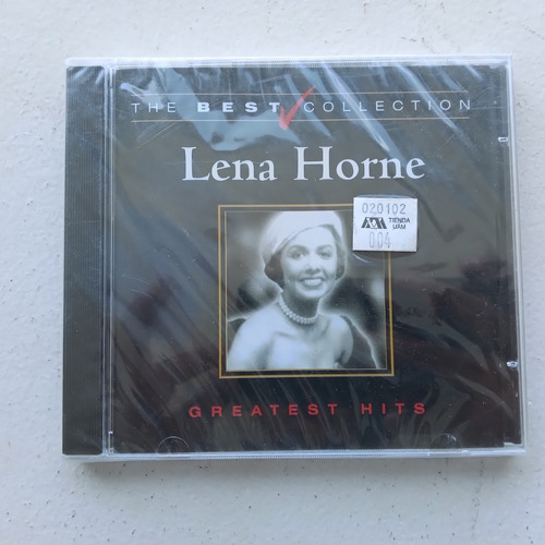 Cd Lena Horne. Greatest Hits. The Best Collection. Best Reco