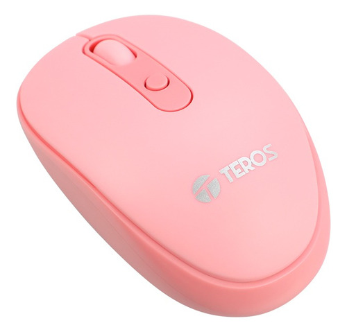 Mouse Inalambrico Te-5075 Rosado