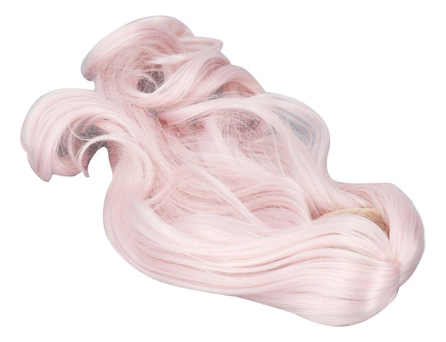 Peluca De Muñeca Central Parting, Larga, Rizada, Suave, De S