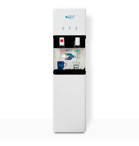 Dispensador De Agua Con Gabinete Blanco Gplus