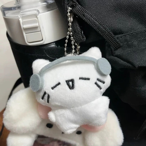 Llavero Con Forma De Muñeco De Peluche Con Forma De Gato Bon