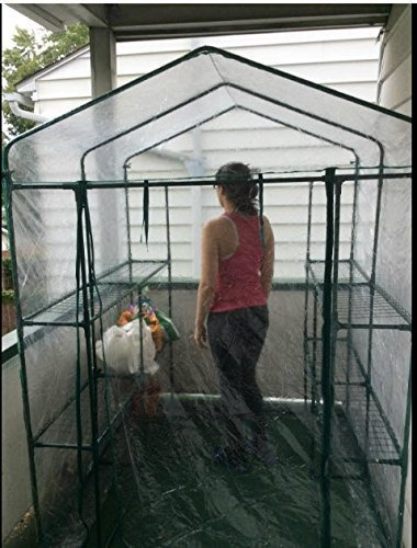Invernadero Hc- Con 8 Estantes Robustos Para Plantas En Cual