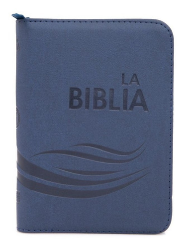 Biblia Lenguaje Actual Mediana Cierre Letra Mayor Azul