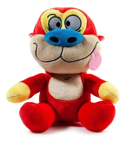 Peluche Kidrobot Ren Y Stimpy - Stimpy 8 Pulgadas