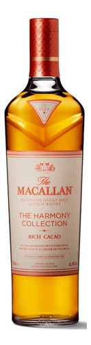 Pack De 6 Whisky The Macallan The Hamony Rich Cacao 700 Ml