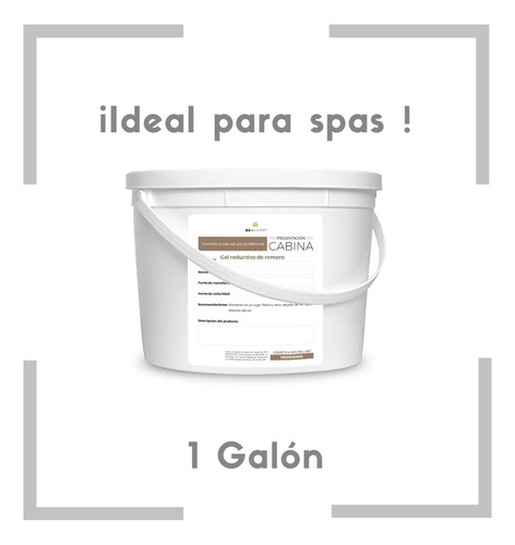 Gel Quema Grasa, Reductivo Reafirmante De Romero 1 Galón