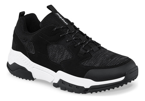 Tenis Virnul Negro Para Hombre Croydon