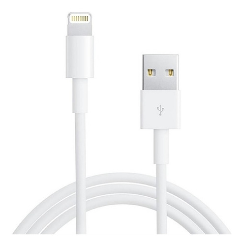 Cable Cargador USB de carga rápido sólo blanco para iPhone 8 7 6 6s Plus X approx. 4.88 m 5 M 16 ft