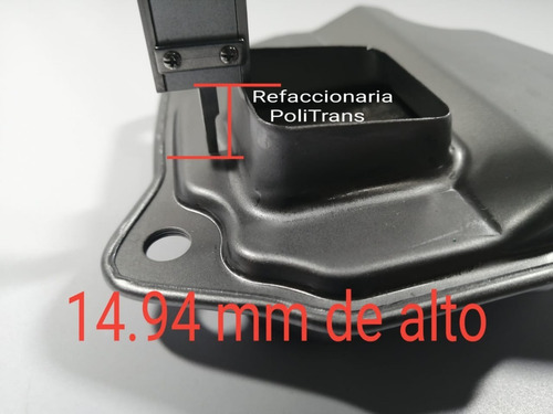 Filtro De Cartón Filtro Metálico Transmisión Jf011e 2 Piezas