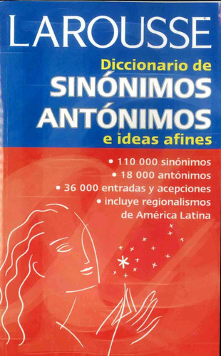 Diccionario De Sinónimos, Antónimos E  Ideas Y Afines Larro 