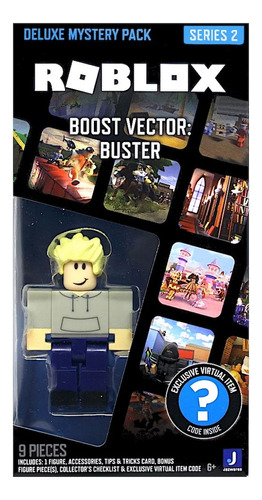 Roblox Deluxe Mystery Pack Boost Vector Buster Serie 2