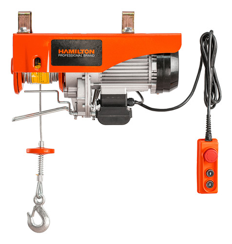 Aparejo Eléctrico Hamilton Hae1000 1000kg 12m 1700w Naranja 1