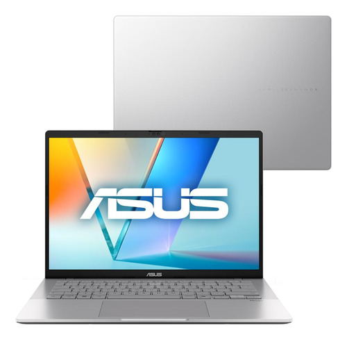 Notebook Asus Vivobook S14 S3407va Intel Core I7 13620h 16gb Ram 512gb Ssd Windows 11 Tela 14 Led Fhd Silver - Ly043w