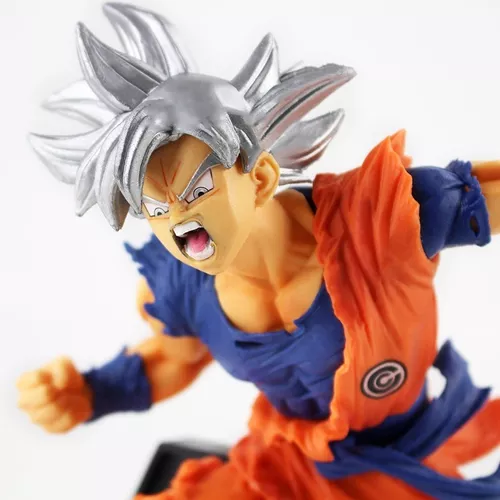 Brinquedo Boneco Goku Instinto Superior Cabelo Cinza Promoçã