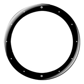 Pulseira Genérica Capa Pelicula Plug Para Garmin Venu 2s 40m