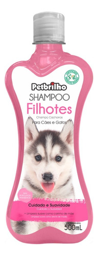 Petbrilho Shampoo Cachorros 500 Ml Ph Neutro Perros Y Gatos