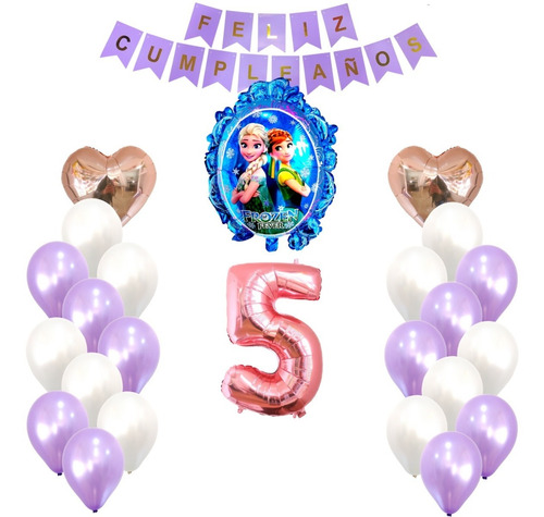 Combo Kit Globos Frozen N°6