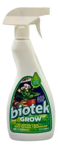 Alimento Revitalizador De Plantas Biotek Grow Ecologico