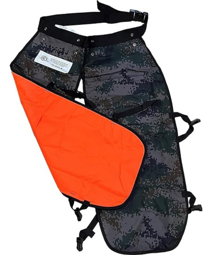 Pierneras Para Motosierrista Color Militar/naranja Forester