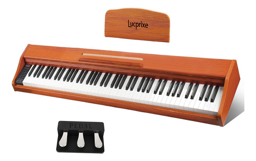 Lucprixe Piano Digital De 88 Teclas Para Principiantes, Pian