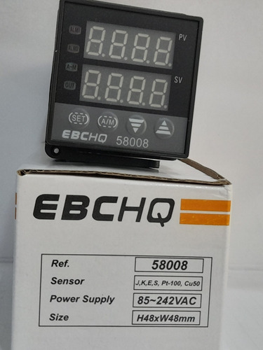 Control De Temperatura 85-242 Vac. Ebchq.