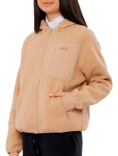 Campera Montagne® Mujer Oversize Piel