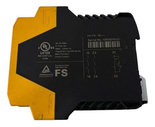 Relé De Segurança Eaton Esr5-no-21-24vac-dcv01 (Usado)