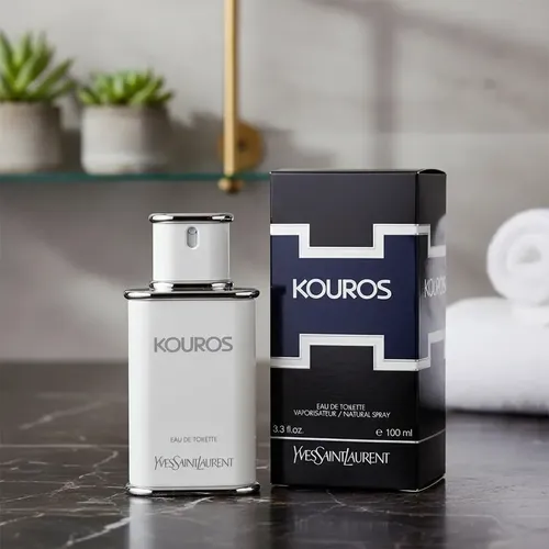 Yves Saint Laurent Kouros クーロス　100ml F Kouros Yves Saint Laurent Masc Edt 100ml | MercadoLivre